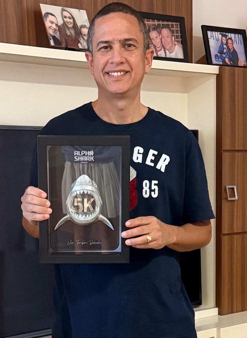 Eloy — aluno premiado Alpha Shark 5K