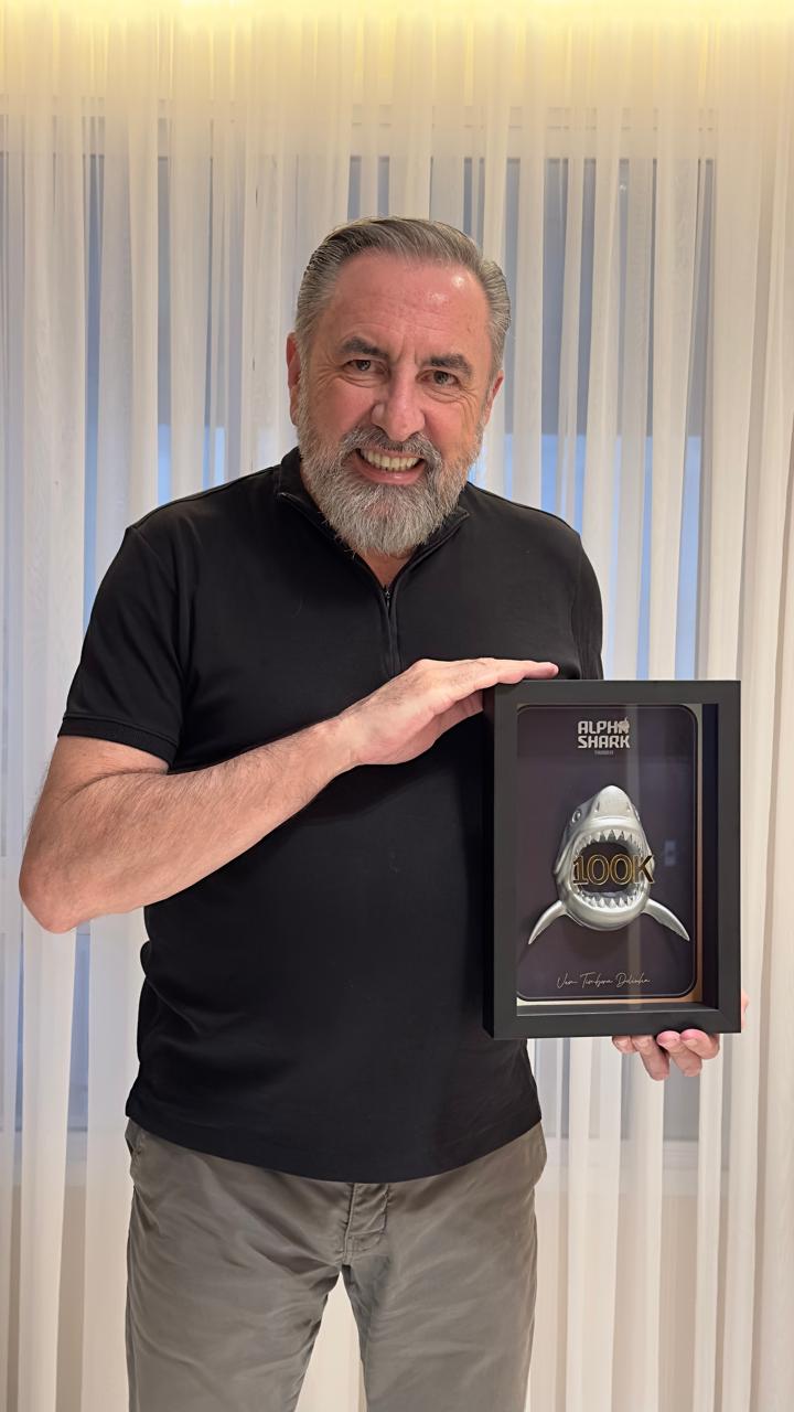 Jorge — aluno premiado Alpha Shark 100K