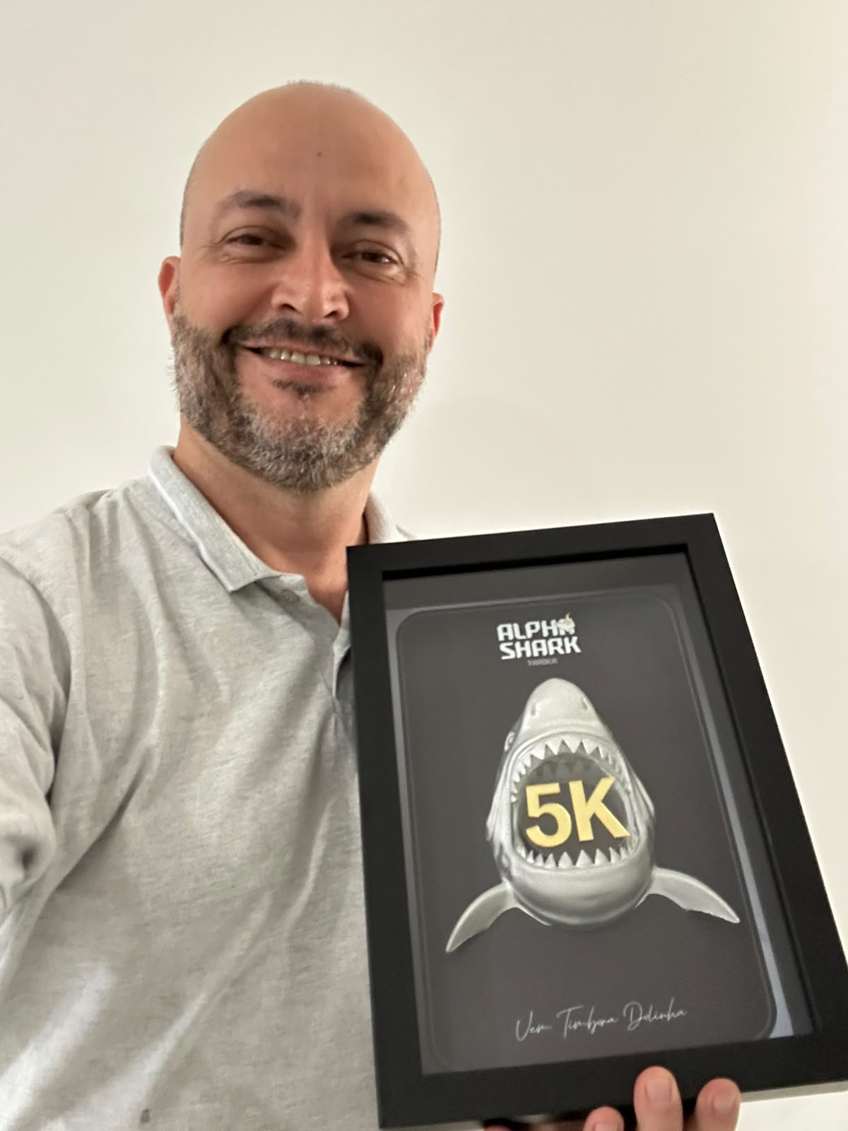 João Siloé — aluno premiado Alpha Shark 5K